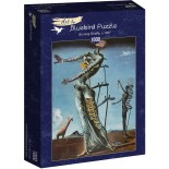 Puzzle 1000 piese - Salvador Dali:Burning Giraffe, C. 1937 (Art-By-Bluebird-60112)