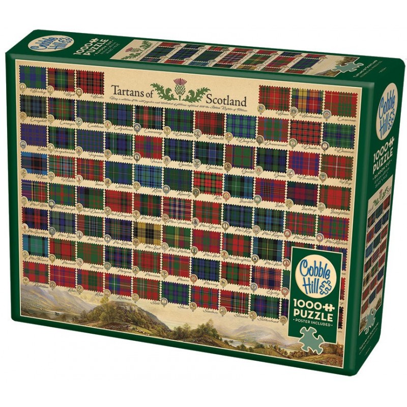Puzzle 1000 piese - Tartans of...