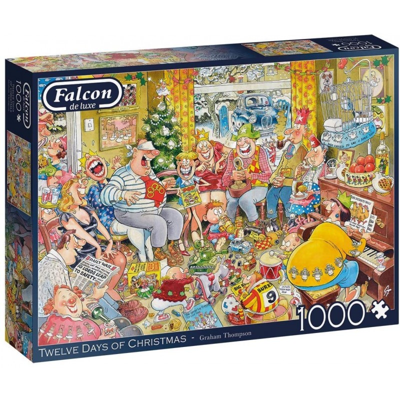 Puzzle 1000 piese - Twelve Days of...