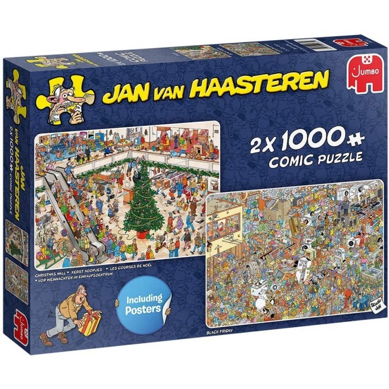 Puzzle 2x1.000 piese - Jan Van...