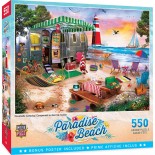 Puzzle 550 piese - Oceanside Camping (Master-Pieces-32119)