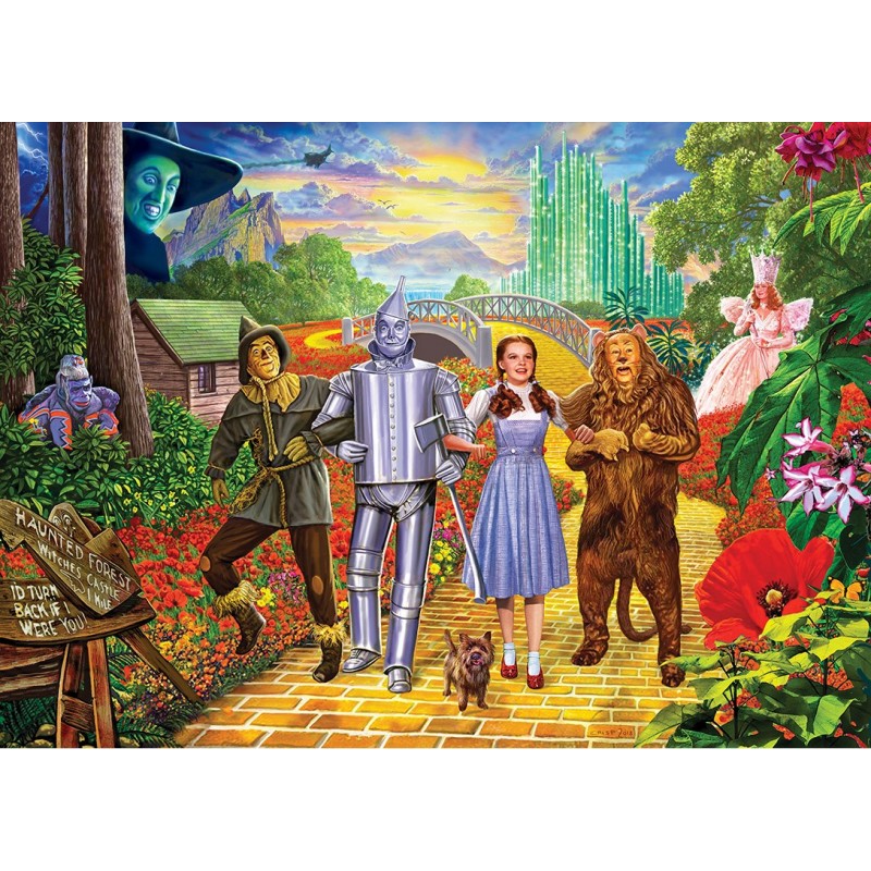 Puzzle 1000 piese - The Wizard of Oz...