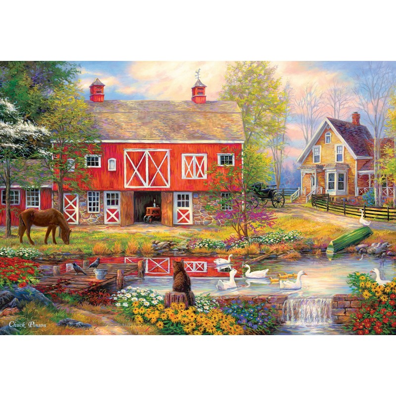 Puzzle 2000 piese - Reflections on Country Living (Master-Pieces-72047)