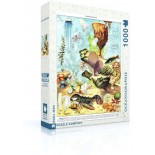 Puzzle 1000 piese - Vintage Images - Oceanographie (New-York-Puzzle-Pd1975)