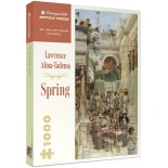 Puzzle 1000 piese panoramic - Sir Lawrence Alma-Tadema:Spring (Pomegranate-Aa1071)