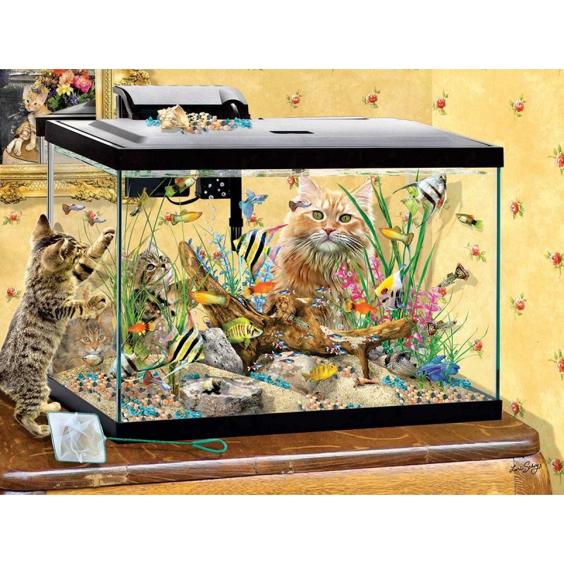 Puzzle 300 piese XXL - Fish Tank...