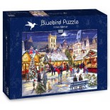 Puzzle 1000 piese - Xmas Market (Bluebird-Puzzle-70500-P)