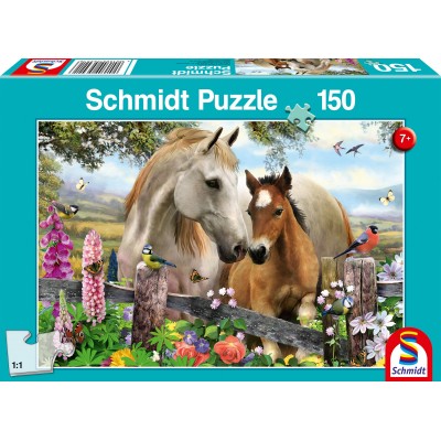 Puzzle 150 piese - Mare And Foal (Schmidt-56421) 2