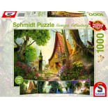 Puzzle 1000 piese - Georgina Fellenberg:House in the Glade (Schmidt-59909)