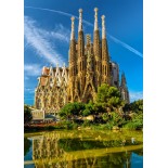 Puzzle 1000 piese Enjoy - Sagrada Familia Basilica, Barcelona (Enjoy-1299)