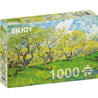 Puzzle 1000 piese Enjoy - Vincent Van Gogh: Orchard in...