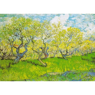 Puzzle 1000 piese Enjoy - Vincent Van Gogh: Orchard in... 2
