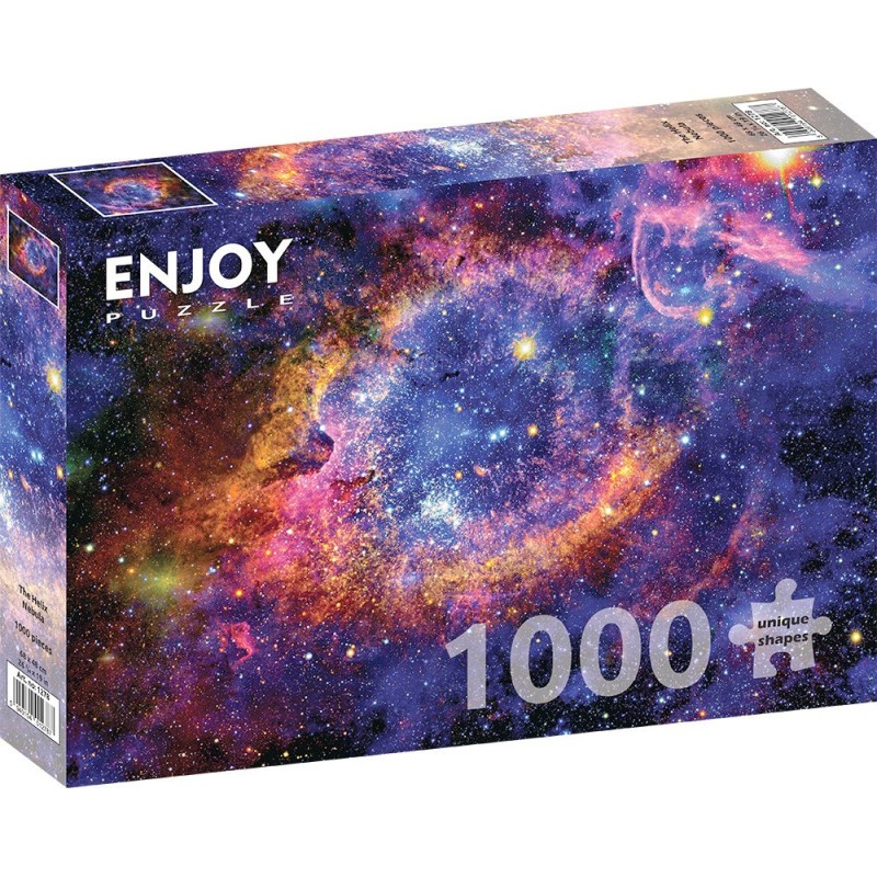 Puzzle 1000 piese Enjoy - The Helix Nebula + folii pentru lipit puzzle (Enjoy-5278)