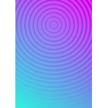 Puzzle 1000 piese Enjoy - Circle Gradient Number Three + folii pentru lipit puzzle (Enjoy-5308)