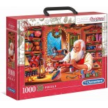 Puzzle 1000 piese Clementoni - Santa's Workshop (Clementoni-39584)