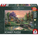 Puzzle 1000 piese Schmidt - Thomas Kinkade:Sweetheart Retreat (Schmidt-59937)
