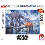 Puzzle 1000 piese Schmidt - Thomas Kinkade:Star Wars, the Battle of Hoth (Schmidt-59952)