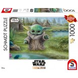 Puzzle 1000 piese Schmidt - Thomas Kinkade:The Mandalorian, Childs Play (Schmidt-59955)