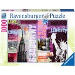 Puzzle Ravensburger - New York, 1000 Piese (19613)