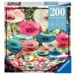 Puzzle 200 piese Ravensburger - Umbrele (Ravensburger-13307)