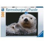 Puzzle 500 piese Ravensburger - Vidra (Ravensburger-16980)