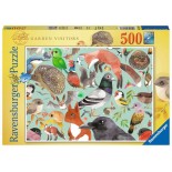 Puzzle 500 piese Ravensburger - Vizitatorii Gradinei (Ravensburger-17137)