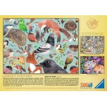 Puzzle 500 piese Ravensburger - Vizitatorii Gradinei (Ravensburger-17137)