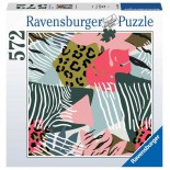 Puzzle 500 piese Ravensburger - Model Blana Animale (Ravensburger-16929)