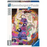 Puzzle 1000 piese Ravensburger - Gustav Klimt:Fecioara (Ravensburger-15587)
