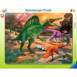Puzzle 42 piese Ravensburger - Dinozauri (Ravensburger-05094)