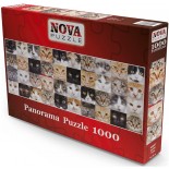 Puzzle 1000 piese Nova - Cat Collage (Nova-Puzzle-40007)