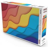 Puzzle 1000 piese Nova - Colorful Waves (Nova-Puzzle-40504)