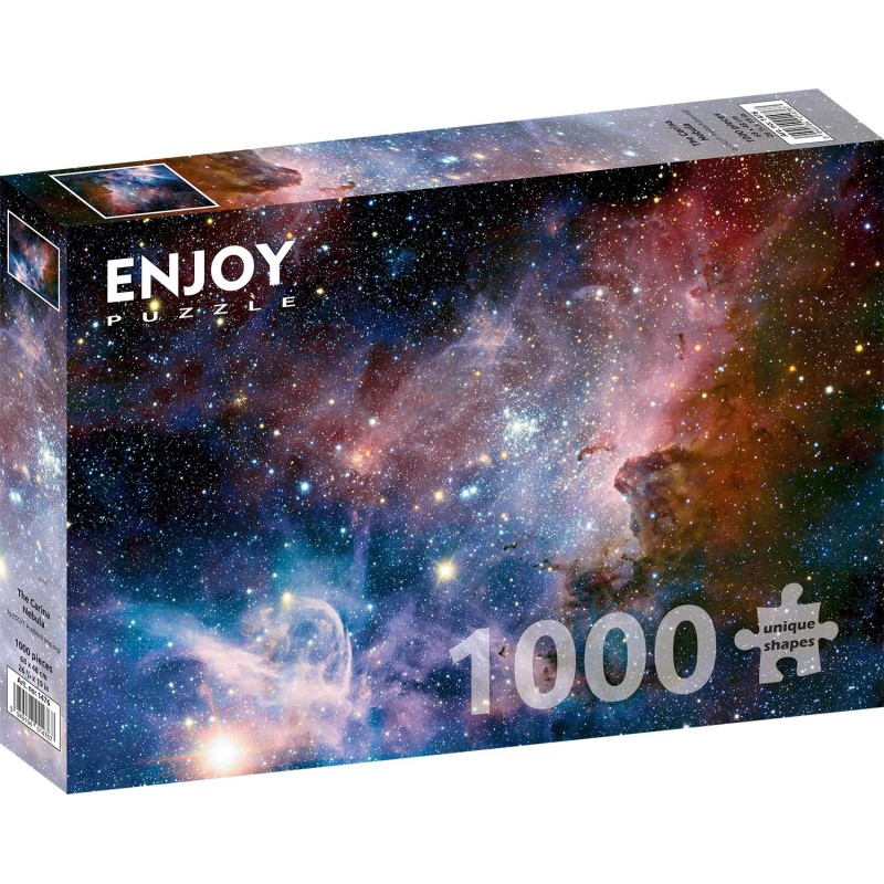 Puzzle 1000 piese Enjoy - The Carina Nebula + folii pentru lipit puzzle (Enjoy-5476)