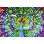 Puzzle 1000 piese Enjoy - Colorful Peacock (Enjoy-1251)