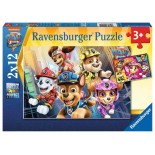 Puzzle 2x12 piese Ravensburger - Paw Patrol (Ravensburger-05151)