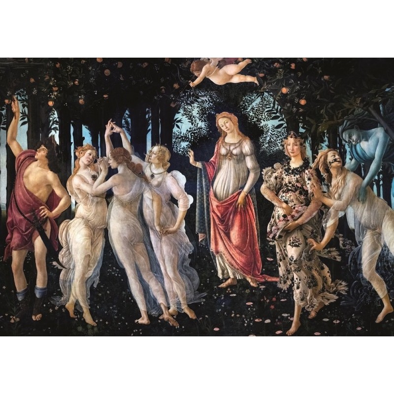 Puzzle 2000 piese Art Puzzle - Sandro Botticelli: La Primavera (Art-Puzzle-5483)