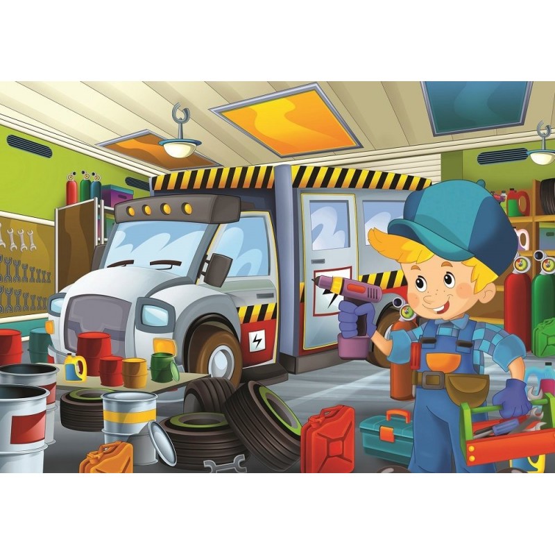 Puzzle 2x100 piese Art Puzzle -...