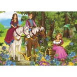 Puzzle 2x100 piese Art Puzzle - Princesses' Dream (Art-Puzzle-5643)