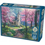Puzzle 500 piese XXL Cobble Hill - Spring's Embrace (Cobble-Hill-85095)