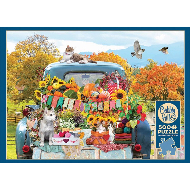 Puzzle 500 piese XXL Cobble Hill -...