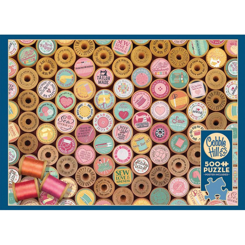 Puzzle 500 piese XXL Cobble Hill -...