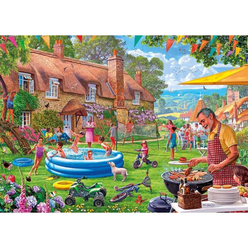 Puzzle 1000 piese Gibsons - Summer Days (Gibsons-G6323)