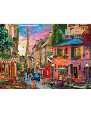 Puzzle 1000 piese Gibsons - Sunset Over Paris (Gibsons-G6329)