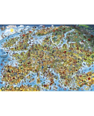 Puzzle 1000 piese Gibsons - This is Europe (Gibsons-G7113)