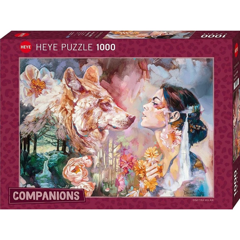 Puzzle 1000 piese Heye - Companions - Shared River (Heye-29960)