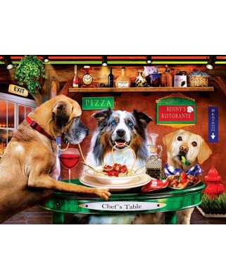 Puzzle 300 piese XXL Master Pieces - Benny's Ristorante (Master-Pieces-32218)