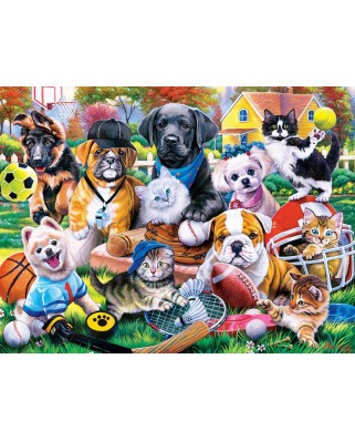 Puzzle 300 piese XXL Master Pieces - Sports (Master-Pieces-32227)