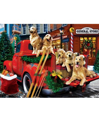 Puzzle 300 piese XXL Master Pieces - Guarding the Presents (Master-Pieces-32238)