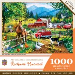Puzzle 1000 piese Master Pieces - White Dove Farm (Master-Pieces-72163)