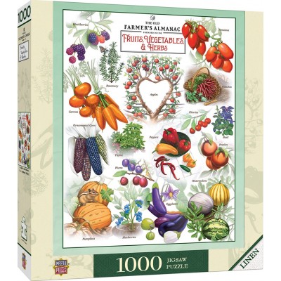 Puzzle 1000 piese Master Pieces - Fruits & Vegetables... 2